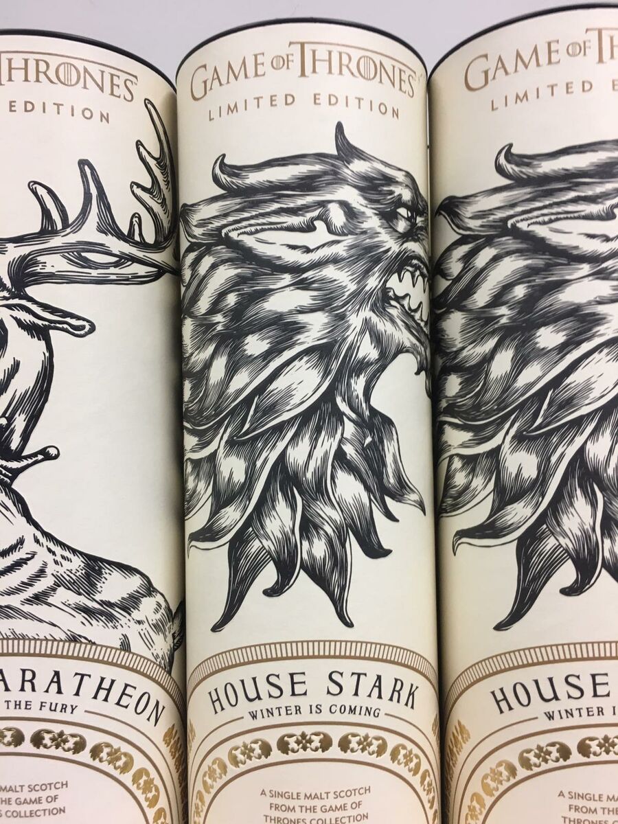 Whisky ispirati a Game of Thrones